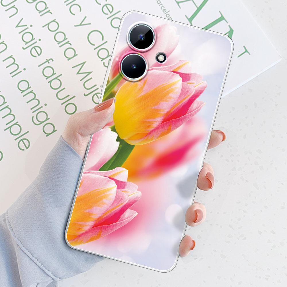 Für Realme Note 60 Hülle Rückseite Für Realme Note 50 Funda Stoßfest Transparent Weiches Silikon Handyhülle Für Realme Note60 50 Coque