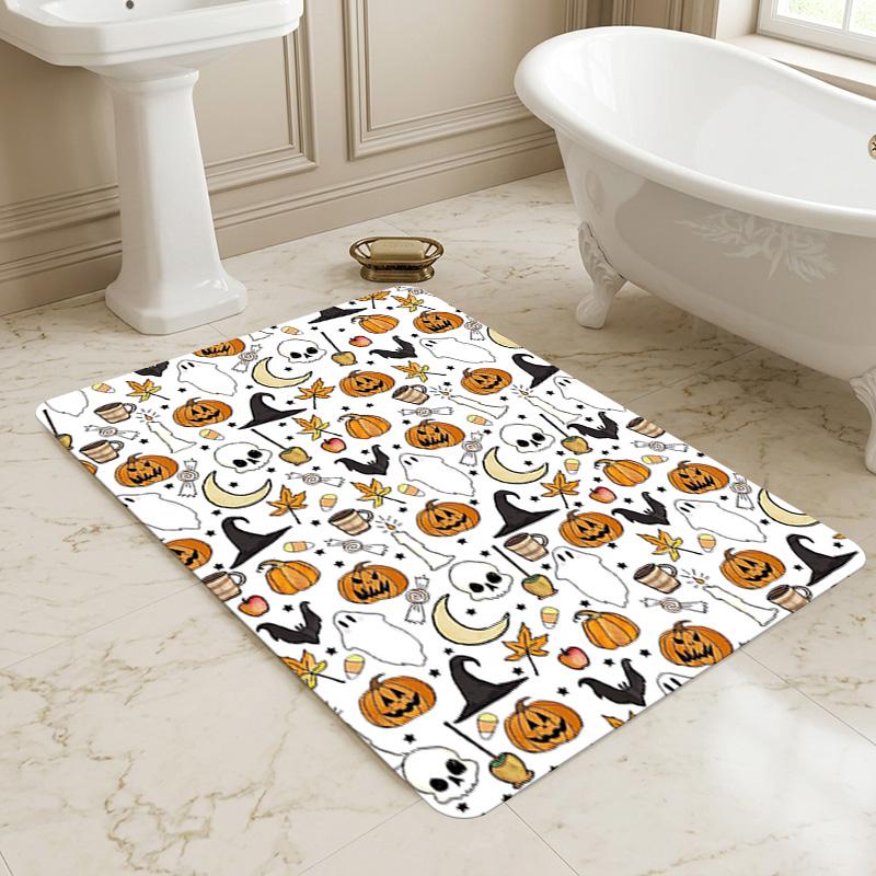 Halloween Night Living Room Nonslip Area Rug Soft Carpet For Bedroom Game Playroom Sofa Office Home Decor Doormat Christmas Gift C9302448