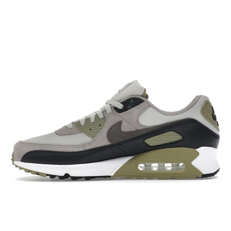 Nike Air Max 90 Neutral Olive Men Sneakers Grey Light-Bone College-Grey DM0029-011