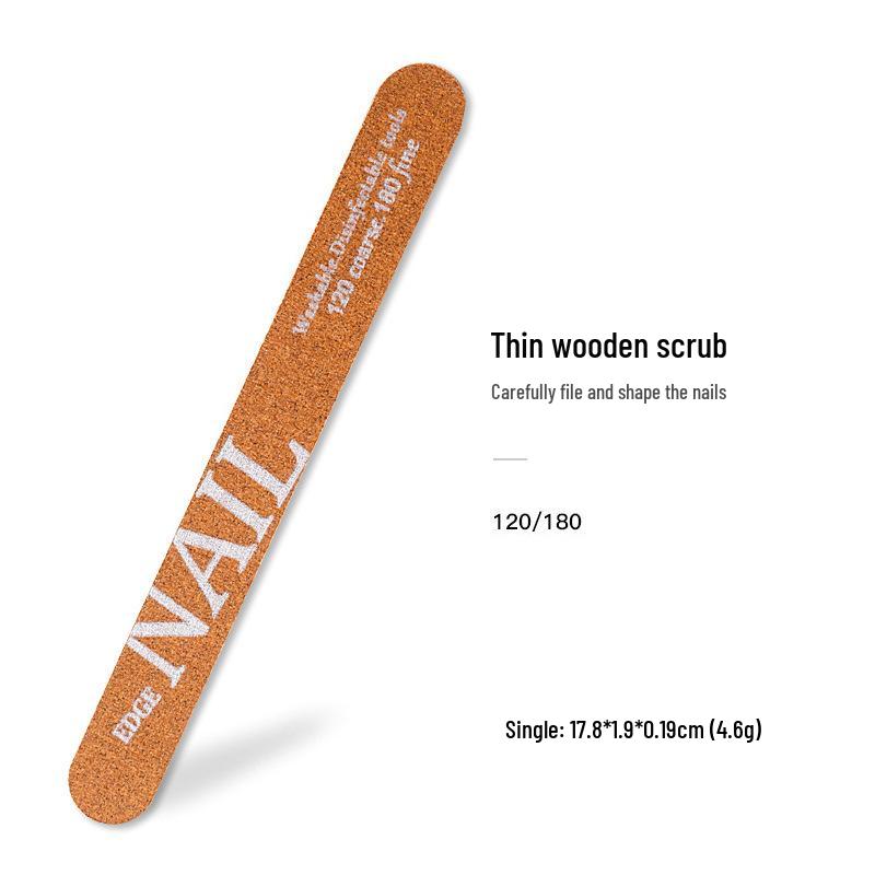 Non-shedding Washable Double-sided Nail File for Polishing and Sanding