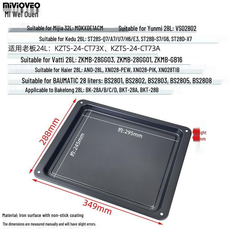 ZISIZ Non-Stick Carbon Steel Baking Pan