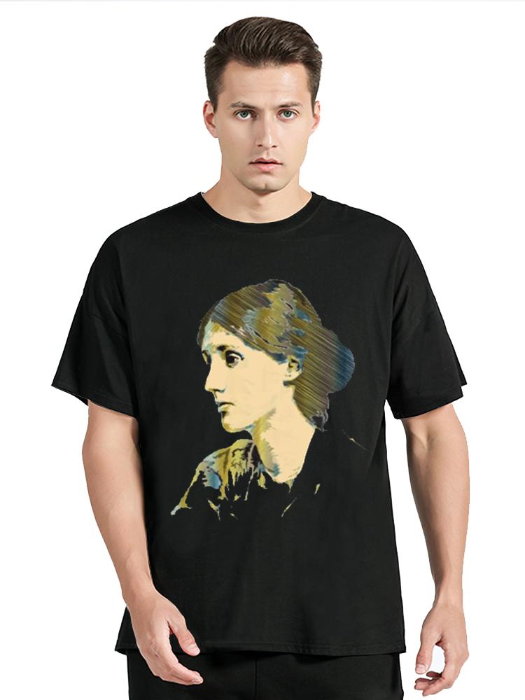 Fitness T-shirt Virginia Woolf T Shirt Tops Oversized Clothes For Graphic Tshirt Fashion T-shirt O-Neck Tshirt Men's Clothing