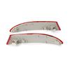 Rear Bumper Reflective Strips For BMW X3 F25 2011 2012 2013 2014 Warning Strip 63147217315 63147217316