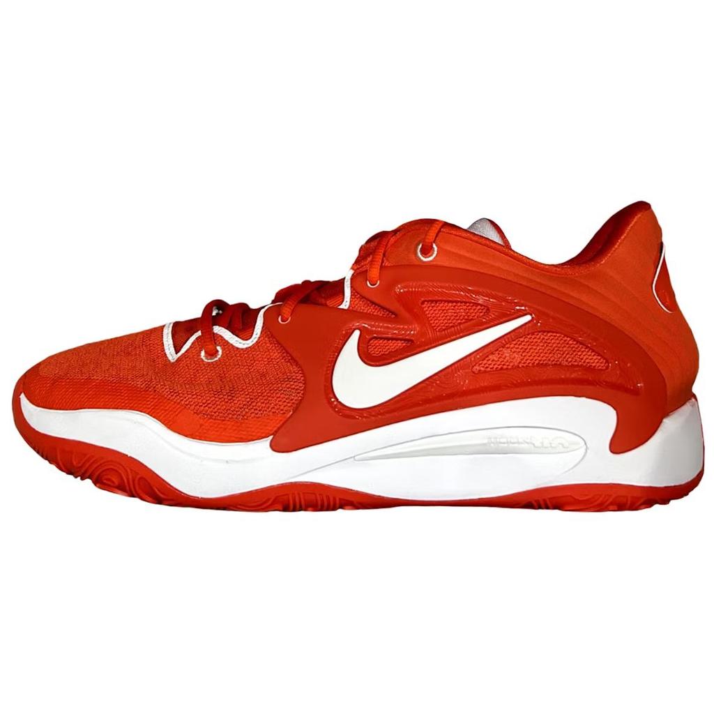 Nike KD 15 TB Team Orange Unisex Sneakers White DX6648-802