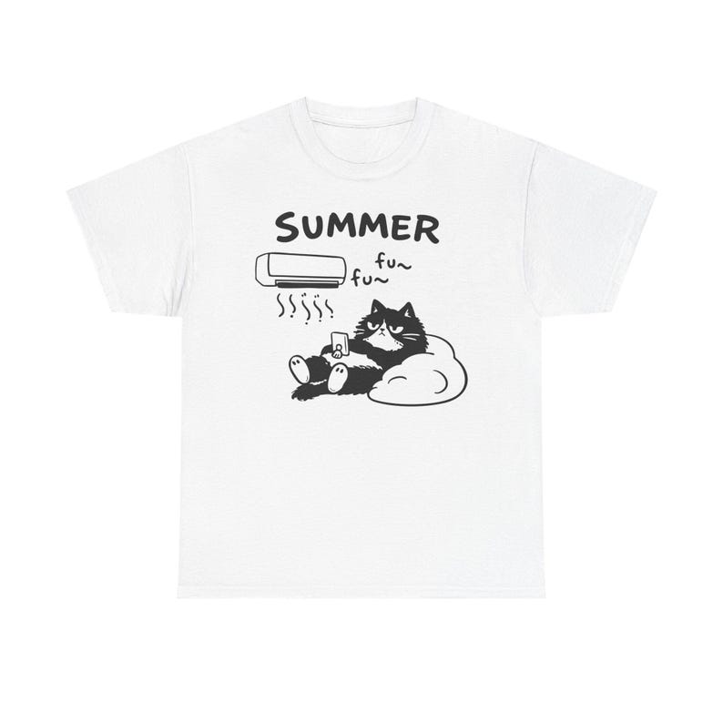 Summer Cute Lazy Cat Cotton Tshirt Yami Kawaii Harajuku Y2k Clothing Fashion Pirnt Tshirt Men Women Casual Streetwear Tops