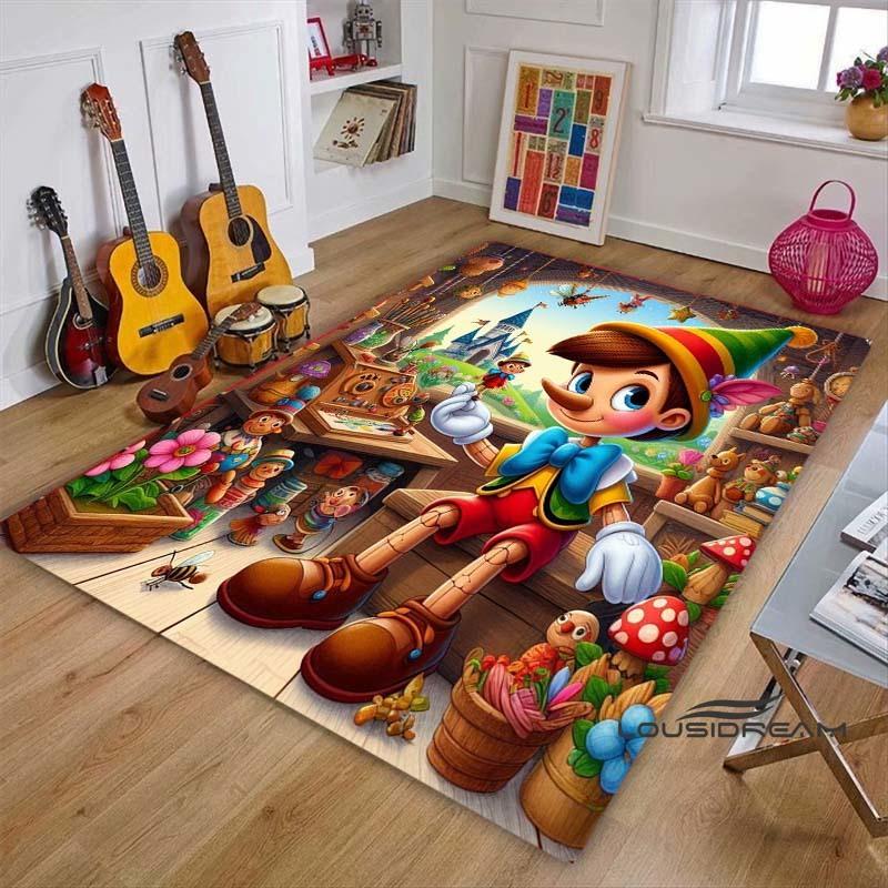 Cartoon Sofia die Erste Prinzessinnen-Muster Teppich - Raumdeko, Maschinenwaschbar und Weich, Perfekt für Schlafzimmer Spielmatte, Wohnzimmer