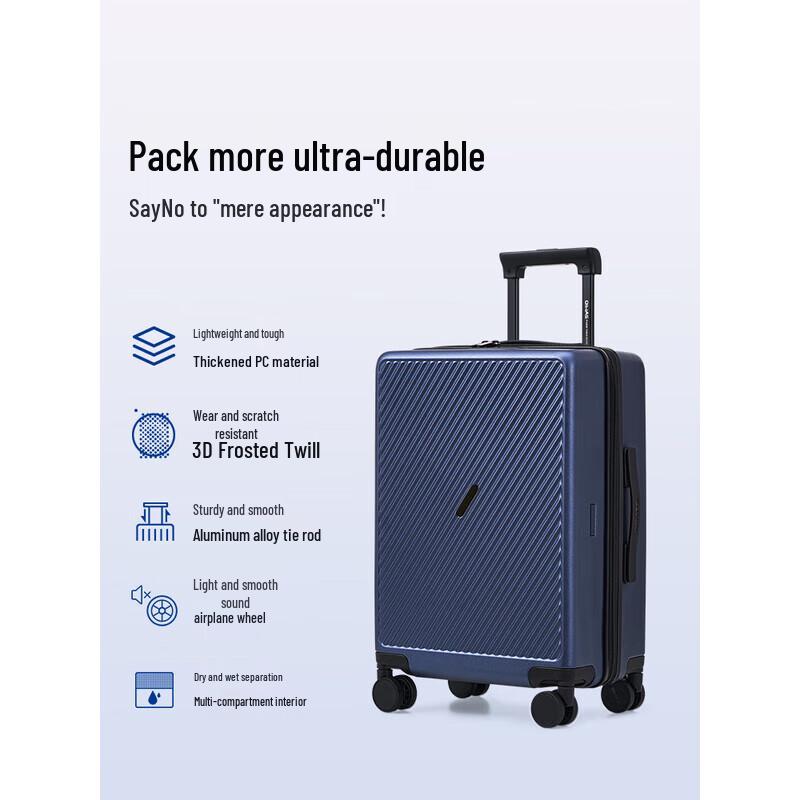 OIWAS OCX6708 Hardside PC Travel Luggage 24 inches