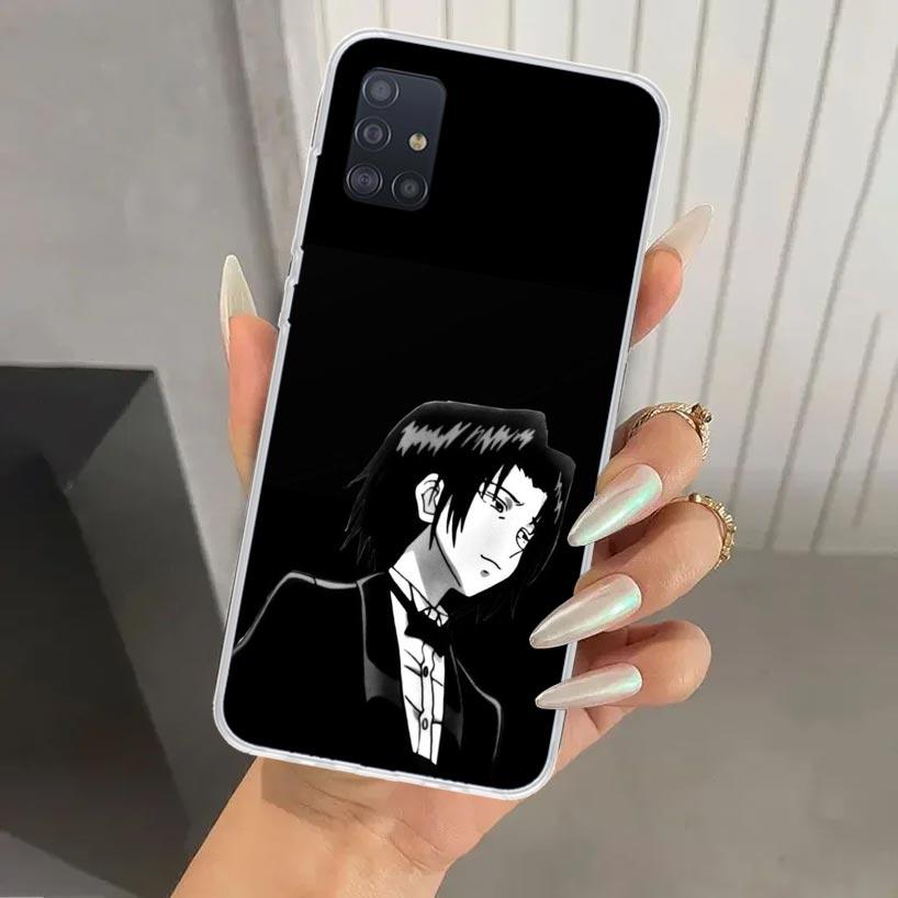 Black White Hunter HXH Phone Case for Samsung Galaxy A52 A32 A22 A12 A02S A50S A30S A10S Note 20 Ultra 10 Plus S10 A31 A20 A71 A