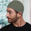 Wave Jacquard Round Dome Knitted Hat Unisex Vintage Traditional Wrapped Head Hat
