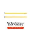 2025-2025 Tesla Model 3/Y Emergency Escape Handle Safety Pull Rope Release Kit for Car Rear Door Emergencies (Highland/Juniper)