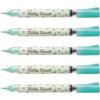 Pentel Color Brush Pens Milky Blush Pastel Mint Green 5 pcs XGFH-PD