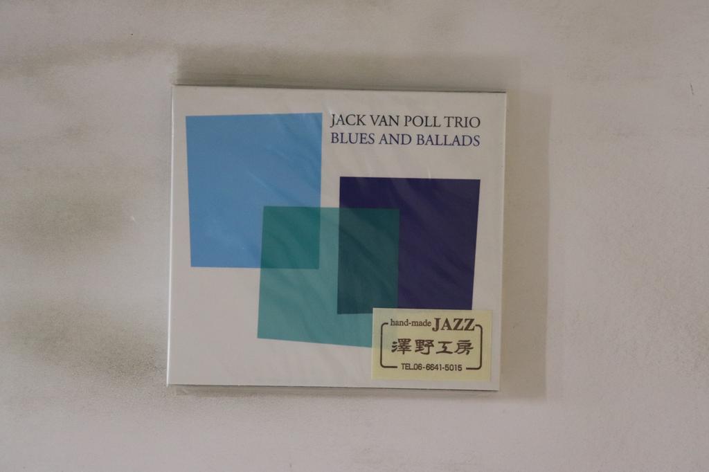 CD JACK VAN POLL - Blues And Ballads AS069 ATELIER SAWANO Japan Jazz Used