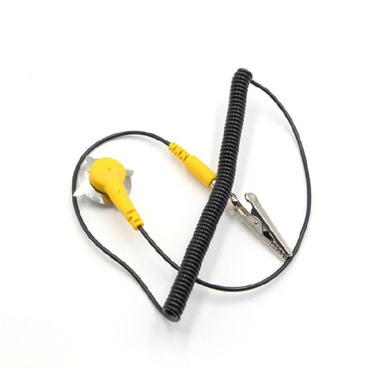 Electrostatic Discharge Control Grounding Wire Industrial Grounding Cord Accessories For Circuit Board Protections