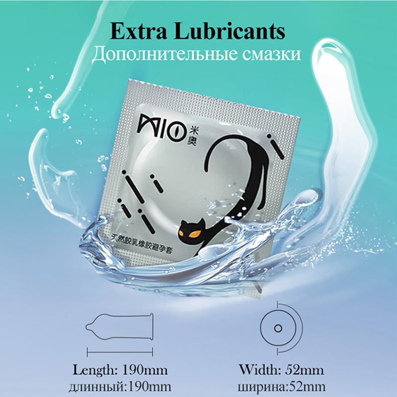 MIO 100 sztuk prezerwatywy dla mężczyzn kropkowana nić duże cząstki losowe fantazyjne prezerwatywy Sex zabawki produkty