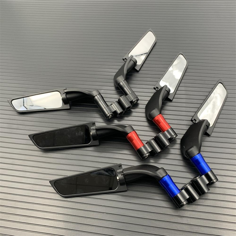 

New Cool Modified Universal Rotating Fixed Wind Wing Rearview Mirror for Kawasaki Z125 Z250 Z300 Z400 Z650 Z750 Z800 Z900 Z1000 червоний