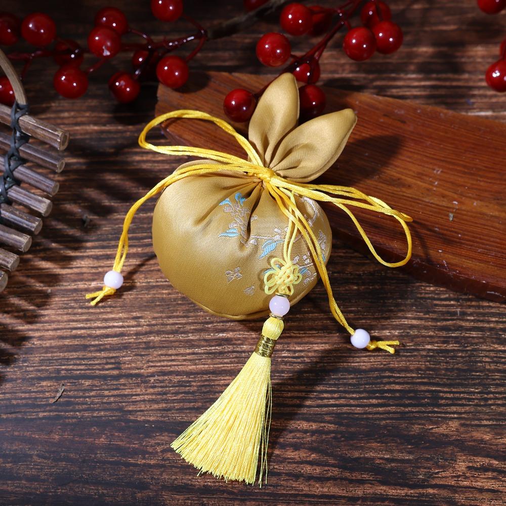 Brocade Mid-Autumn Festival Rabbit Sachet Bag Hanging Embroidery Sachet Pendant Hanging Ornament Style 3