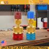 2Pcs Quality Car A/C Tools R1234YF To R134A Adapter Kit Quick Couplers High Low Side Conversion For Car Air Conditioning Fitting