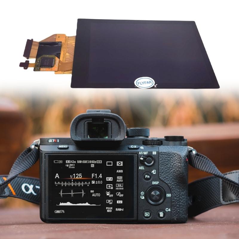 Excellent LCD Touches Screen Digitizer for A7M3 RX100M6 RX100VI HX99 ZV1 Camera Screens with Wide Viewing Angle