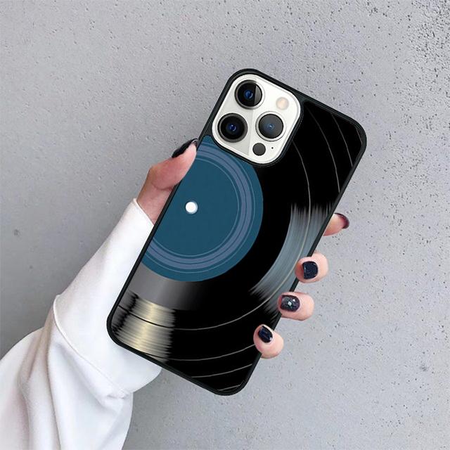 Vinyl Record Original Phone Case Cover For iPhone 17 Air 16e 15 14 13 12 Pro Max 11 Pro Max Plus Coque Shell