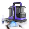 TASVAC C7 Portable Carpet & Upholstery Cleaner Machine, Spot And Stain Deep Cleaner With Two Brushes & Remover Formula For Pets,