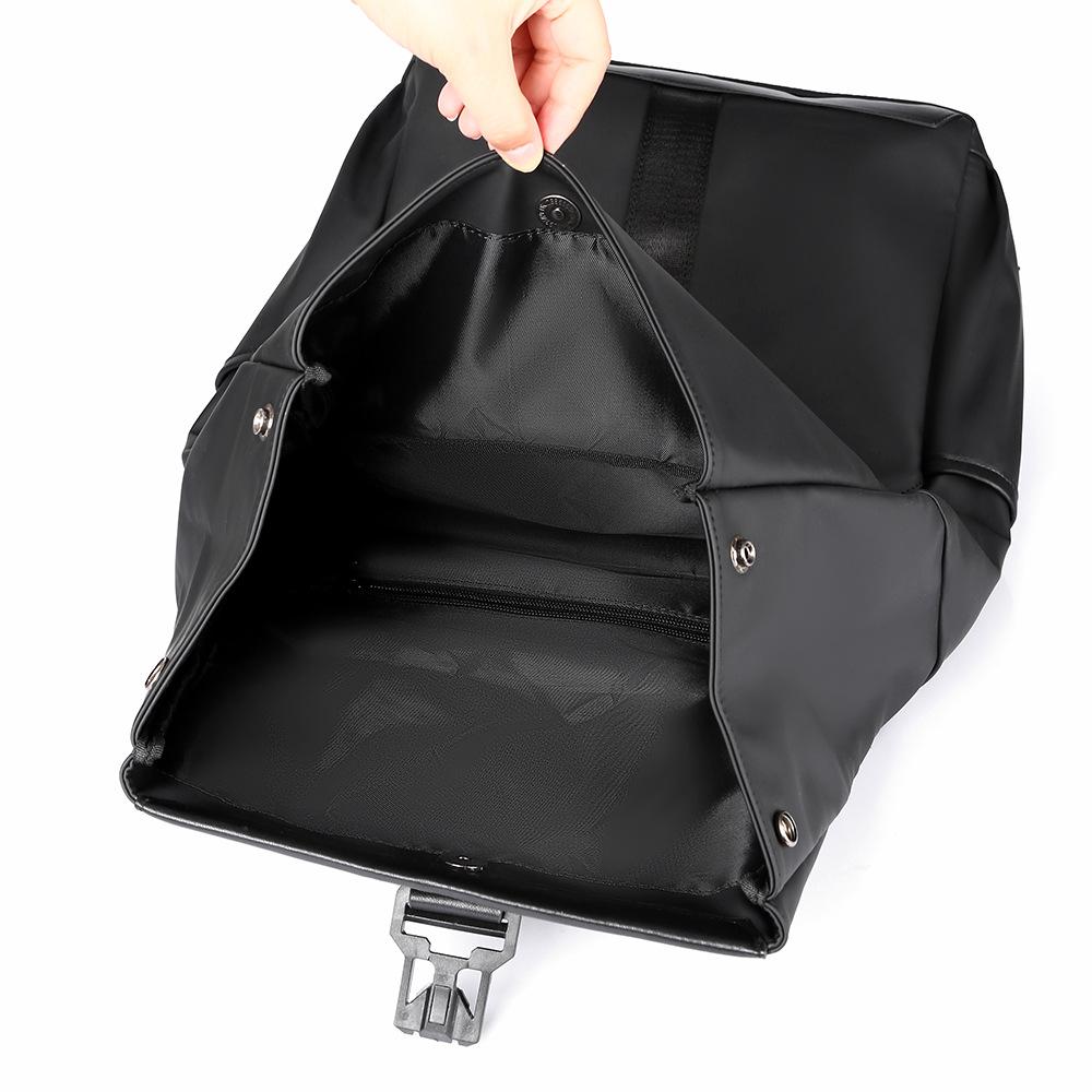 Men's Backpack with A High-end Feel, Large-capacity Rolled-edge Expansion Backpack, Casual Travel Computer Backpack