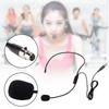 Akozon 3-Pin XLR Headset Microphone Mini XLR Professional Headwear Microphone Ta3F Plug