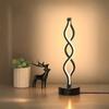 Elegant Spiral Seaweed Desk Lamp Modern Nordic Style USB Powered Adjustable Brightness Suitable for Bedroom and Living Room