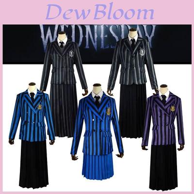 Wednesday Addams The Addams Family School Uniform Carnival Night Dress