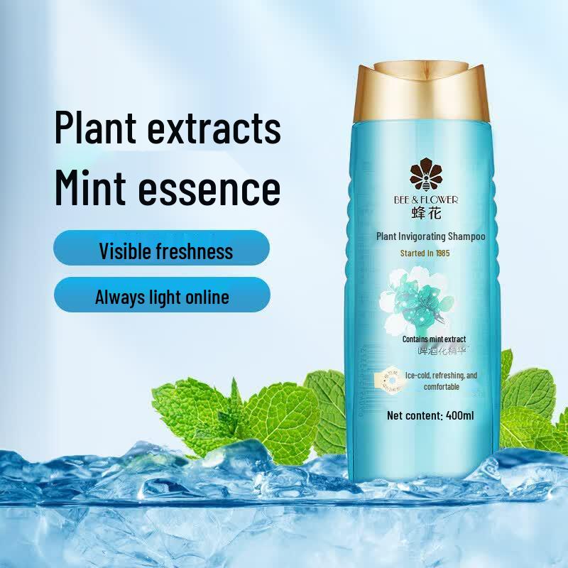 Bee & Flower Herbal Refreshing Oil Control Shampoo