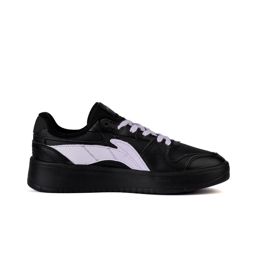 Li Ning Slip Resistant Cushioning Abrasion Resistant Low top Skateboard Shoes Men's Dark Light Purple AGCU515-5(Team746-)