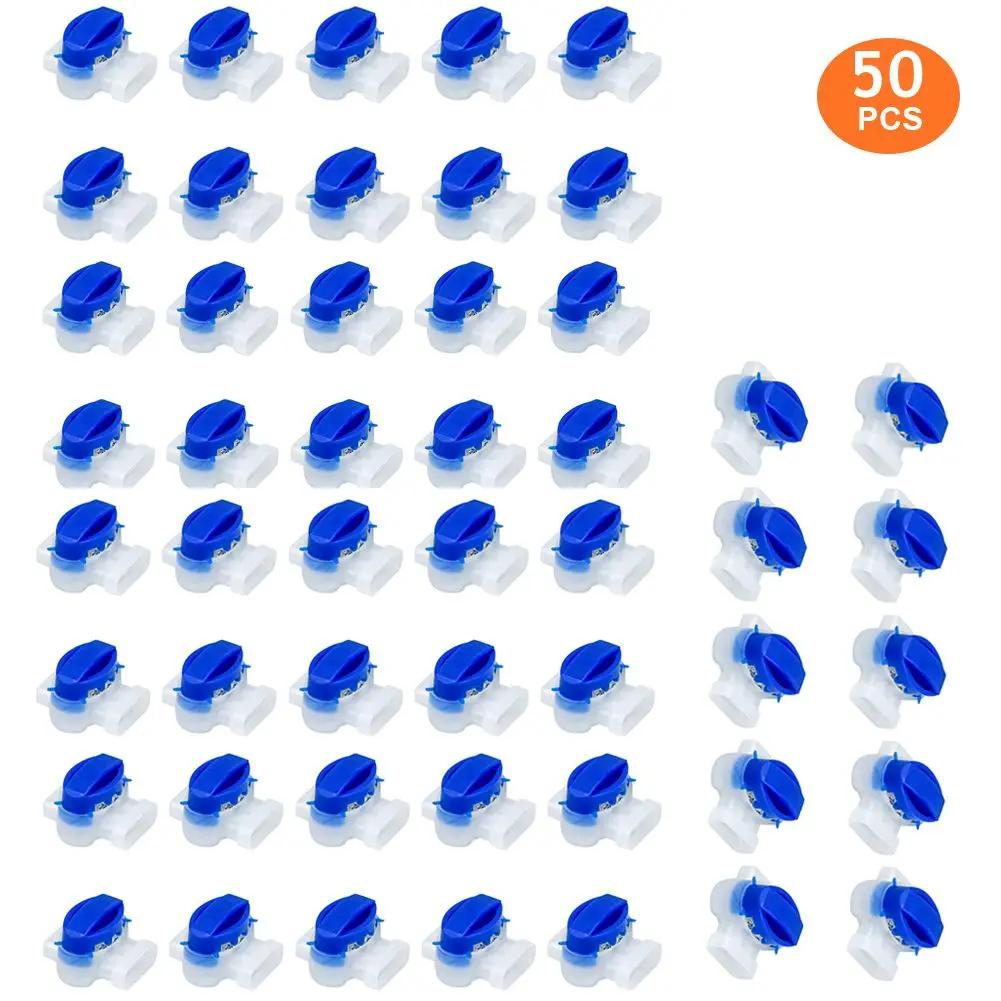 for Gardena/Husqvarna/Worx/Robomow Lawnmower Electric Cable Connectors Waterproof Connecting Clips for Robotic Lawnmower Pack