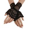 Breathable Wrist Covers With Lace Patterns Sheer Nails Art Photo Props Comfortable Sheer Sleeves