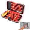 13 Pcs Insulated Magnetic Screwdriver Screwdriver Set Phillips Slotted Bits 1000V For Electrician Hand Tools Multifunctional