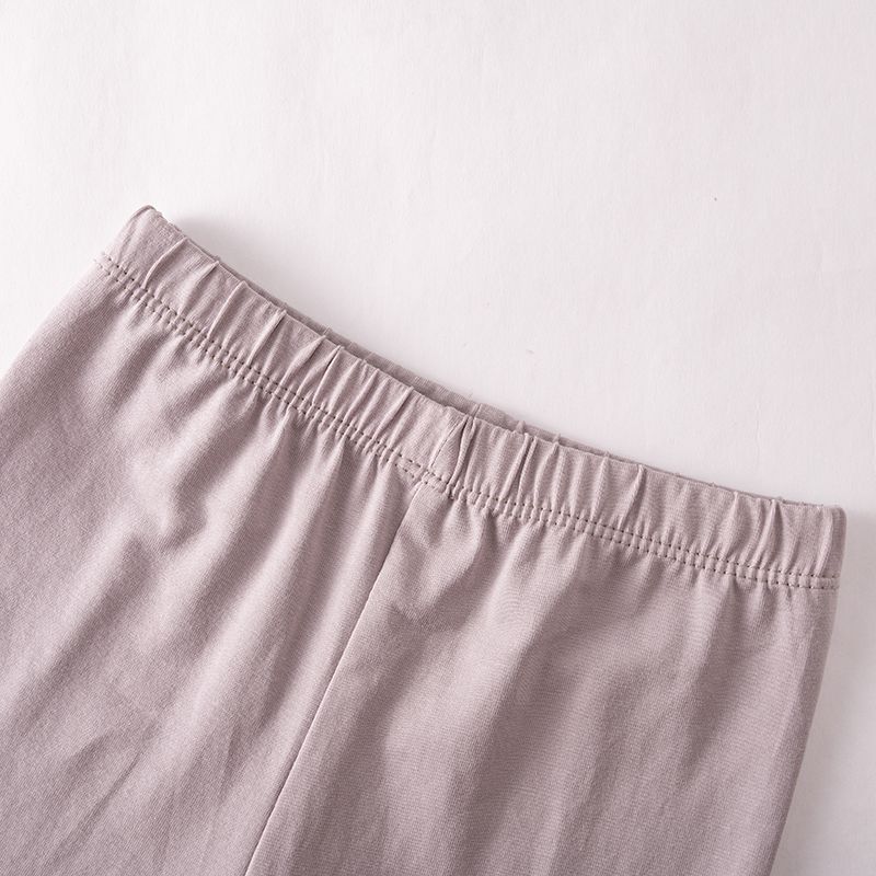 Girls' Leggings Summer Thin Design Children's Modal Cropped Shorts Shorts for Wearing Outside