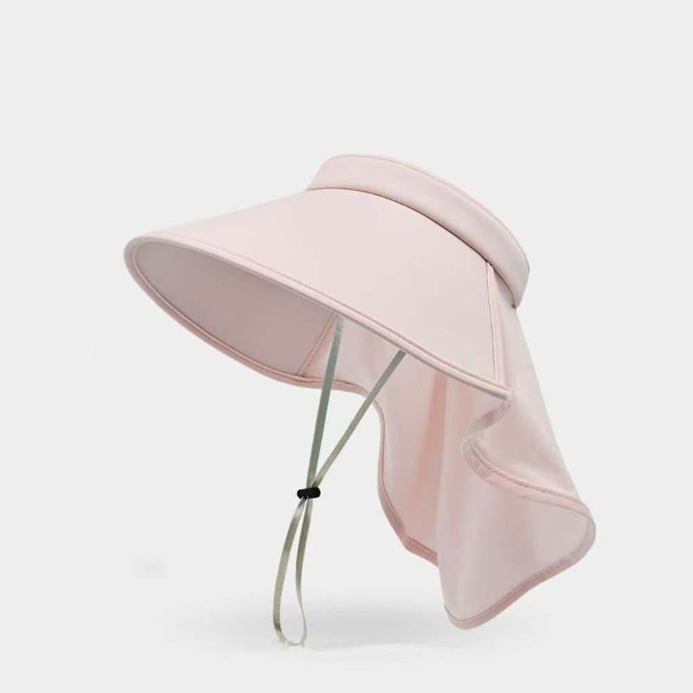 Ice Silk Summer Men Visor Cap Wide Brim Mountaineering Cap Fashion Sun Cap  Famale