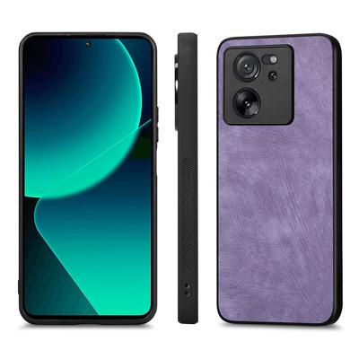Etui do Xiaomi 13T Wstrząsoodporne Smukłe Retro Skórzane Tylne Etui na Telefon