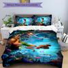 3Pcs Forest Adventure Bedding Set Soft Fabric Duvet Cover Pillowcases Home Xmas Halloween Gift 1 Duvet Cover 2 Pillowcase S1335