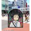TV Anime "The Banned Mole" Nekotsuke Shiro Aure Glass Acrylic Keychain