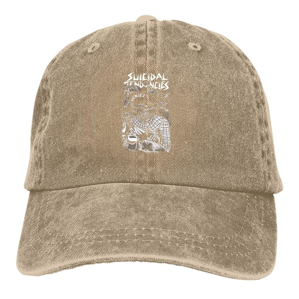 Suicidal Tendencies Klassisk Basebollkeps Herrkepsar Dam Visir Skydd Snapback Tung Svart Metallkepsar