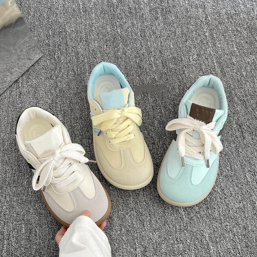 Mango head female new student sports versatile big head shoes with skirt little white shoes