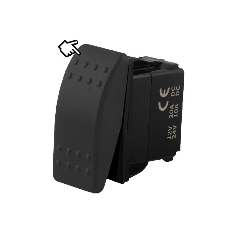 Universal 12V/24V Rocker Switch ON-OFF / 3 Position ON-OFF-ON Toggle Actuator for ARB Carling Style ATV UTV Tractor Marine Boat Battery Switches5