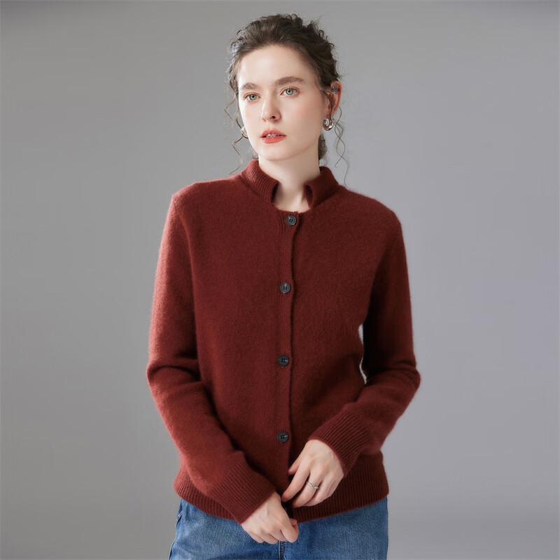 Fanzhen Women's Cashmere Blend Knit Cardigan