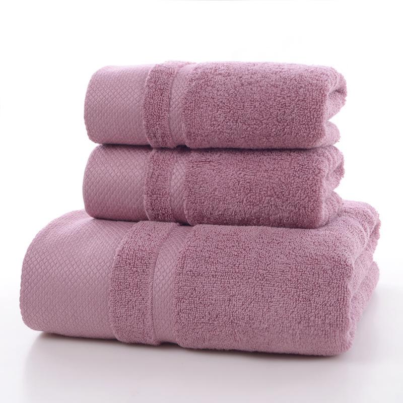 Premium All-Cotton Bath Towel: Thick, Soft, Absorbent, Antibacterial, Embroidered for Household and Hotel Use