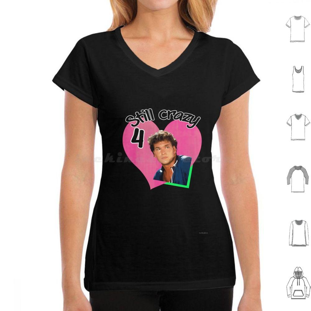 Crazy 4 Swayze T Shirt 6xl Cotton Cool Tee Dirty Dancing Johnny Castle Swayze Jennifer Grey 80s Movie Cinema Classic Movies