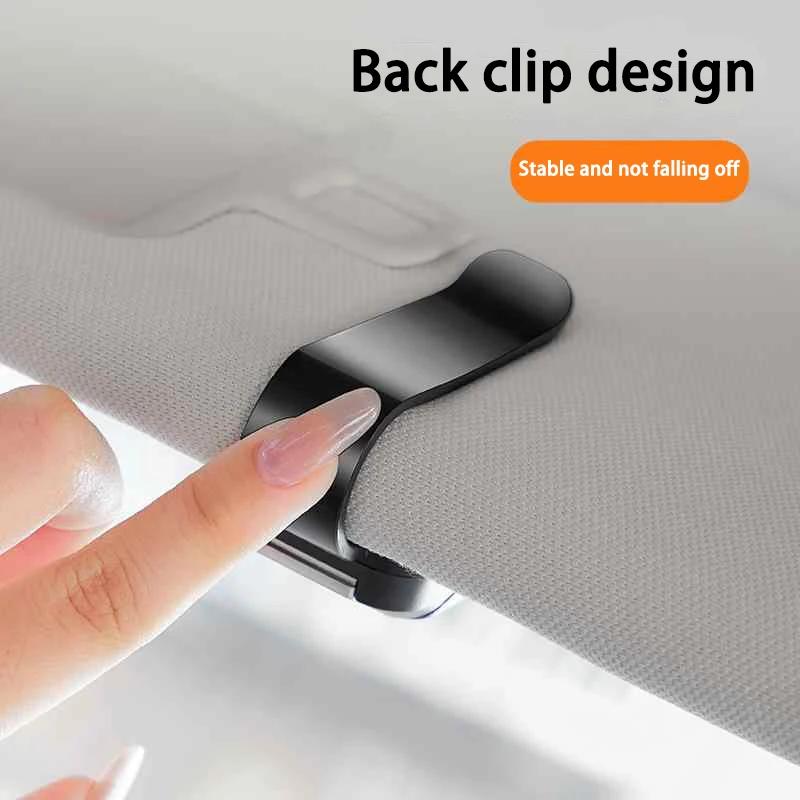 Car Interior Sun Visor Eyeglasses Holder Sunglasses Clip For Citroen C4 C3 C2 C1 C5 DS3 Berlingo Xsara Grand Picasso Jumper