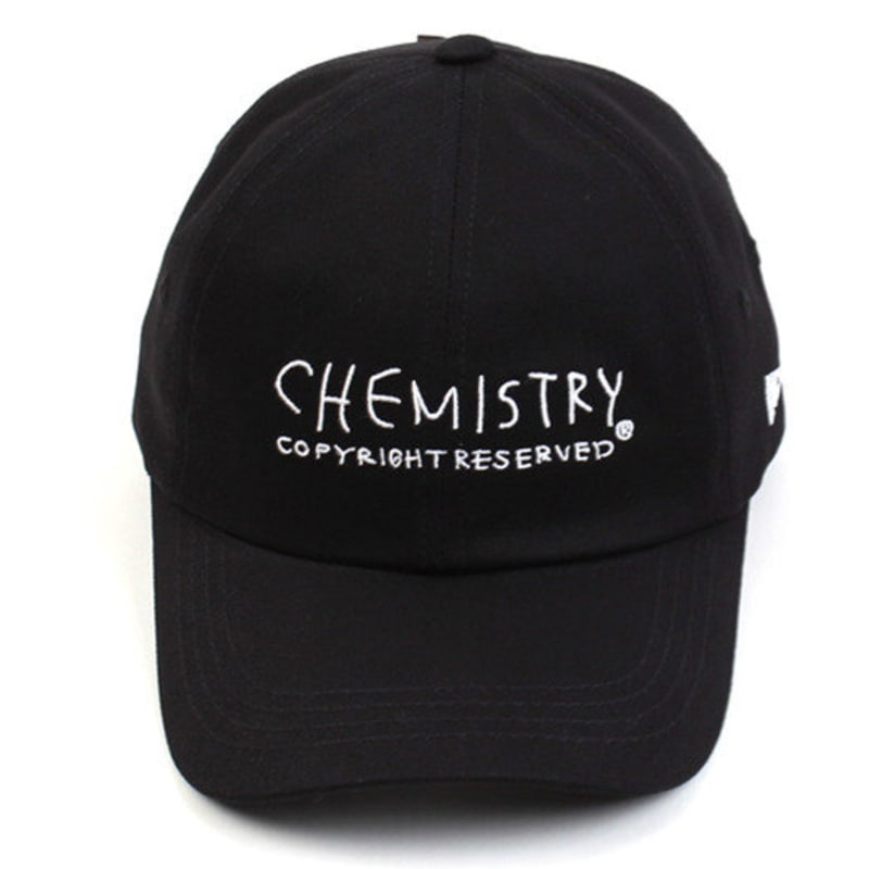 Universal Chemistry Chemistry Black Low Ballcap Logo Ball Cap