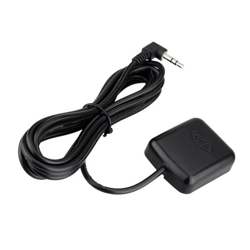 Car GPS Receiver Module W/ Antenna 3.5mm Elbow External GPS for Car Truck SUV Dash Cams Dash Camera Machines With GPS Function