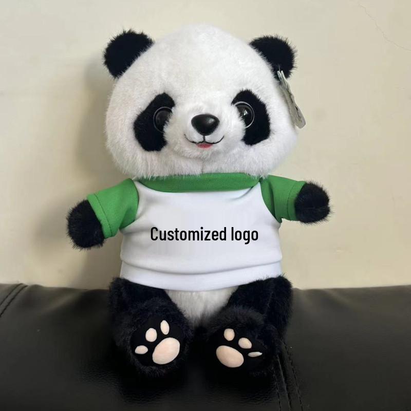 Adorable Giant Panda Plush Toy - Realistic Stuffed Animal for Kids