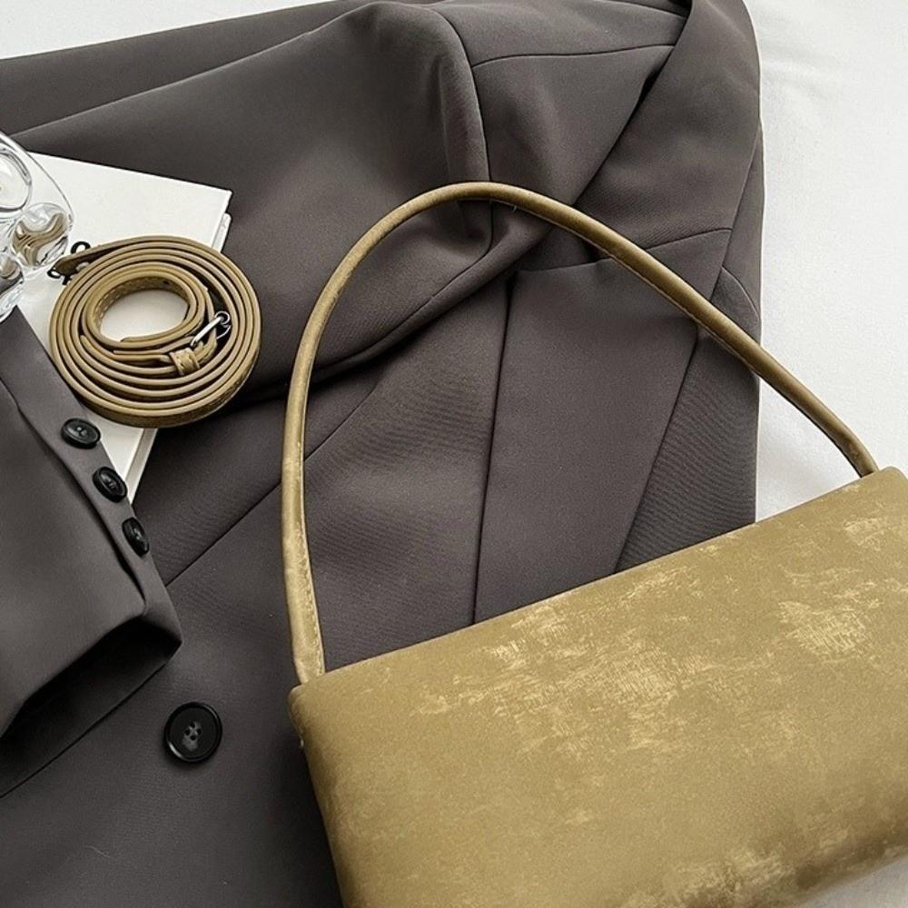 Small Size Crossbody Bag Underarm Design PU Leather Bag New Trendy Shoulder Bag  Travel