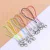 50pcs Colorful Lobster Tail Lanyard Cell Phone Strap Keychain Rope DIY Pendant Charms Accessories Jewelry Findings